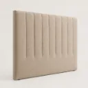 Cabeceira estofada AMÉRICA 160 × 120 cm com linhas verticais