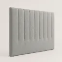 Cabeceira estofada AMÉRICA 160 × 120 cm com linhas verticais