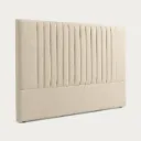 Cabeceira estofada ATLÂNTICO 160 × 120 cm com linhas verticais