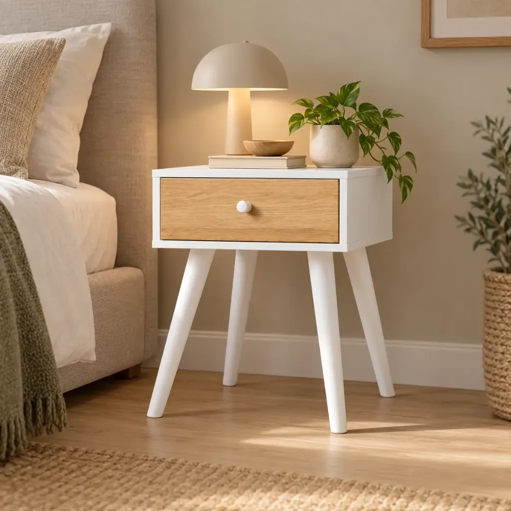 Mesa de cabeceira GOLD de 1 gaveta