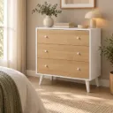 Cómoda GOLD de 3 gavetas